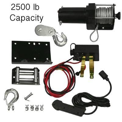 New 2500Lb Winch Assembly Compatible With Yamaha Honda Kawasaki Utv's Atv's 773810904 Win0014 10904 thumbnail 4