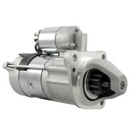 New 12 Volt 10 Tooth Starter Compatible With Massey Ferguson Ag Tractor Mf-8690 By Part Number