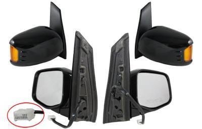 New Door Mirror Pair Compatible With Honda 11-12 Odyssey Power W/ Heat Memory Signal Ho55er-S thumbnail 6