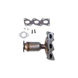 Front Direct-Fit Cat Converter Compatible With 2006-2007 Kia Hyundai Sedona Sonata 2.4L 4-Cyl Dohc