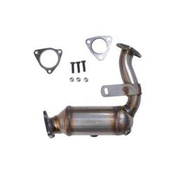 Front Left Direct-Fit Cat Converter Compatible With 2008-2009 Audi A4 A6 2.0L 4-Cyl Dohc 16V