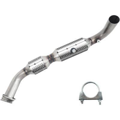 Left Direct-Fit Cat Converter Compatible With 1997-1998 Ford F-150 Pickup 3.0L V6 Ohv 12V Replaces