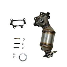 Front Direct-Fit Cat Converter Compatible With 2006-2011 Honda Civic 2.0L 4-Cyl Dohc I-Vtec Replaces