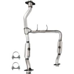 Front Left Direct-Fit Cat Converter Compatible With 2010 Cadillac Chevrolet Impala Lacrosse 5.3L V8
