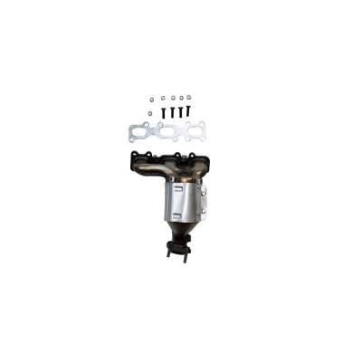Front Right Direct-Fit Cat Converter Compatible With 2013-2015 Lincoln Ford Taurus Explorer 5.4L V8