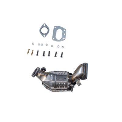 Front Right Direct-Fit Cat Converter Compatible With 2016 Toyota Lexus Van Sienna 1.8L 4-Cyl Dohc