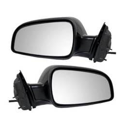 New Door Mirrors Pair Fits Saturn Aura Xe 3.5L 2007 25853546 25853523 Gm1320319