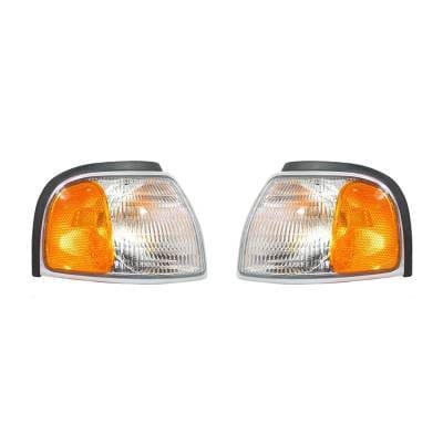 New Turn Signal Light Pair Compatible With Mazda B3000 1998 1999 2000 Ma2521112 1F0051121