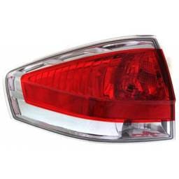 Left Tail Light Compatible With Ford Focus Sel Sedan 4 Door 2.0L 2009 2010 2011 By Part Number 9S4z