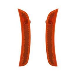 New Pair Of Front Side Marker Lights Compatible With Fiat 500 2012 5182422Ac 5182423Ac Fi2555100