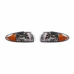 New Pair Of Side Marker Lights Compatible With Pontiac Grand Prix 1997 1998 1999 2000 2001 2002 2003