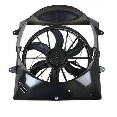 New Dual Radiator And Condenser Fan Compatible With Jeep Grand Cherokee 4.7L 52079528Ab 52074491Ab thumbnail 6