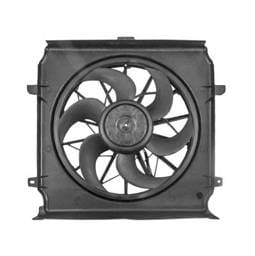 New Dual Radiator And Condenser Fan Compatible With Jeep Liberty 2004-2005 55037692Ab Ch3115143