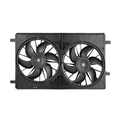 New Dual Radiator And Condenser Fan Compatible With Jeep Compass 2007-2012 68004051Aa 68031872Aa