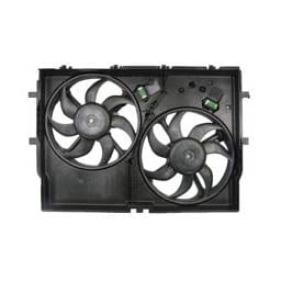 New Dual Radiator And Condenser Fan Compatible With Ram Promaster 2500 2014-2017 68188996Ab