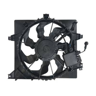 New Dual Radiator And Condenser Fan Fits Kia Forte5 2014-17 Ki3115150 25380A7000 thumbnail 5