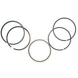 Piston Rings 0.25Mm Over Compatible With 1985-1989 Yamaha Yfm200 Moto-4 200 Tw200 Trailway 196Cc