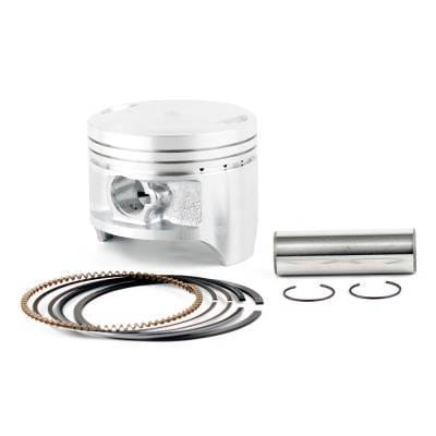 Piston Kit 0.50Mm Oversize 71.50Mm Bore Compatible With 1985-1987 Honda Atc250es Big Red Atc250sx