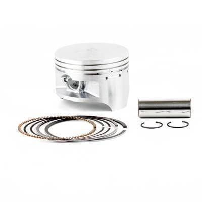 Piston Kit 1.00Mm Over 67Mm Bore Compatible With 1985-2014 Suzuki Lt-F250 Quadrunner Ozark Lt-Z250