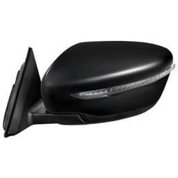 New Left Driver Side Door Mirror Compatible With 2014-2016 Nissan Rogue Power Ni1320254 96302-4Ba0a