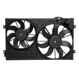 Engine Cooling Fan Compatible With 1984-2018 Volkswagen Jetta Sedan Golf Wagon Beetle 2.0L 2.5L OEM