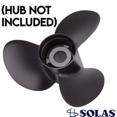 New Aluminum Propeller Compatible With Honda Johnson/Evinrude By Part Number 9512-142-23 Diameter thumbnail 3