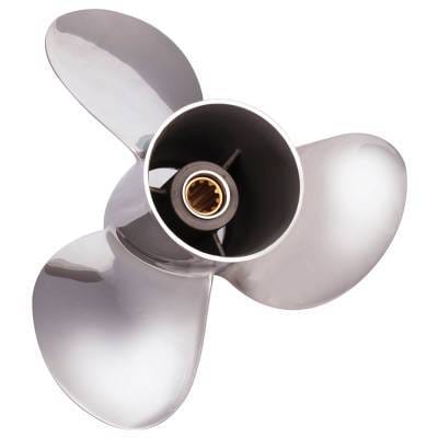 New 15 - 35 Hp Propeller Compatible With Johnson/Evinrude 3 Cyl 2 Stroke 14 Spline 35 1997 1998 1999