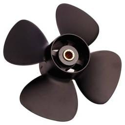 New Aluminium Propeller Compatible With Yamaha 4 Stroke 7 Spline 6 6-9.9 Hp For Years 2001-2010 By