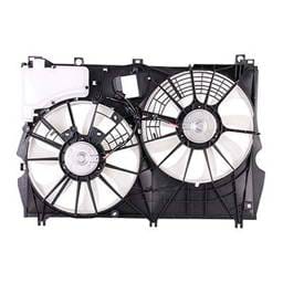 Dual Radiator And Condenser Fan Assembly Compatible With 2016-2019 Lexus Rx350l Rx350 3.5L OEM