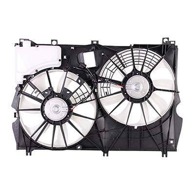 Dual Radiator And Condenser Fan Assembly Compatible With 2016-2019 Lexus Rx350l Rx350 3.5L OEM
