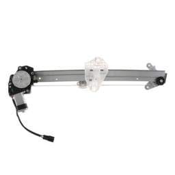 Power Window Motor And Regulator Assembly Front Compatible With 2013-2017 Honda Accord Sedan OEM