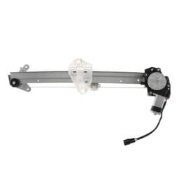 Power Window Motor And Regulator Assembly Front Compatible With 2013-2017 Honda Accord Sedan OEM