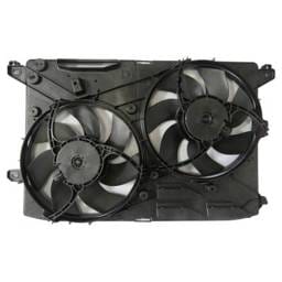 New Dual Radiator & Condenser Fan Fits Lincoln Mkz 2016 Fg9z-8C607-A Fg9z8c607a