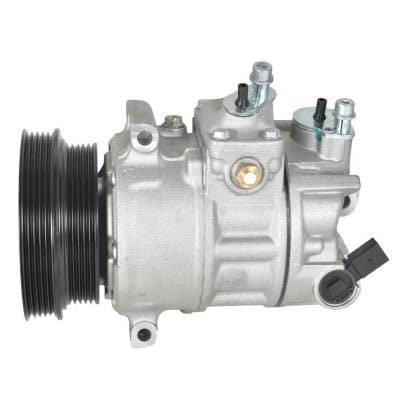 A/C Compressor Compatible With 2006-2014 Volkswagen Beetle 2.5L L5 Convertible Coupe 2005-2014 Jetta thumbnail 4