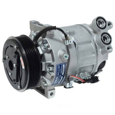 A/C Compressor Compatible With 2007-2010 Volvo S80 V8 4.4L B8444s Luxury Sedan R134a Refrigerant
