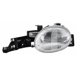 Headlight Assembly Left Driver Side Compatible With 1995-1999 Dodge Neon Neon Clear Lens OEM