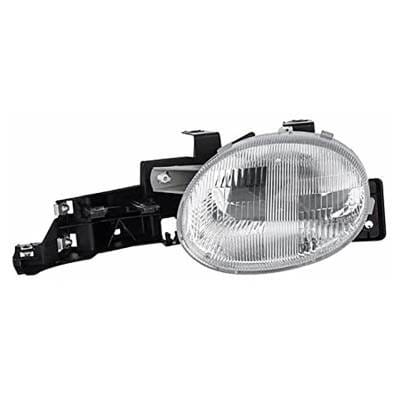 Headlight Assembly Left Driver Side Compatible With 1995-1999 Dodge Neon Neon Clear Lens OEM