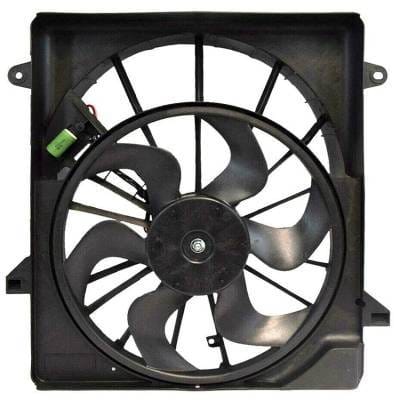 Dual Radiator Cooling Fan Assembly Compatible With 2008-2012 Jeep Liberty Sport Limited Renegade