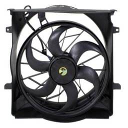 Engine Cooling Fan Compatible With 2005 Jeep Liberty 3.7L OEM 55037691Aa 52080127Aa Pp+Gf With