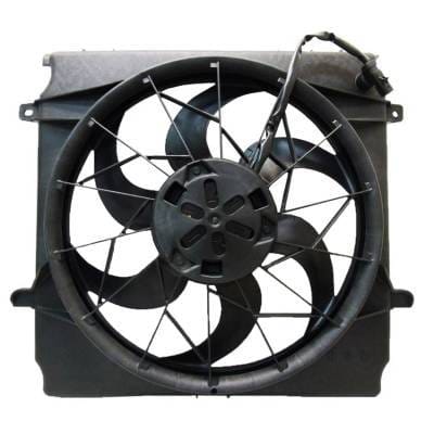 Engine Cooling Fan Compatible With 2002-2007 Jeep Liberty 2.4L 3.7L OEM 55037659Aa 52079786Ab