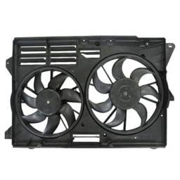 New Dual Radiator And Condenser Fan Compatible With Ford Explorer 2013-2017 Db5z8c607c Db5z-8C607-C