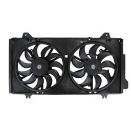 New Dual Radiator And Condenser Fan Compatible With Mazda 3 2016 Mexico Built Pear-15-025 Pear15025