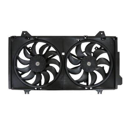 New Dual Radiator And Condenser Fan Compatible With Mazda 3 2016 Mexico Built Pear-15-025 Pear15025 thumbnail 2