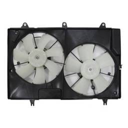 Dual Radiator And Condenser Fan Assembly Compatible With 2004-2007 Cadillac Cts 2.8L 3.6L 5.7L 6.0L