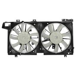 New Dual Radiator And Condenser Fan Compatible With Subaru Outback 2015-2016 45121Al00a Su3115134