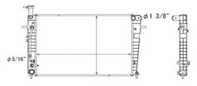 New Radiator Assembly Compatible With Hyundai 07-09 Tucson 2.0L 1975Cc Manual Ac Ki3010142 3188 thumbnail 7