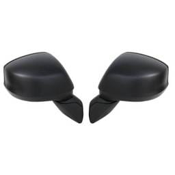 New Door Mirror Pair Compatible With Honda 12-13 Civic Power W/ Heat Ho1320266 Ho57er Ho57el