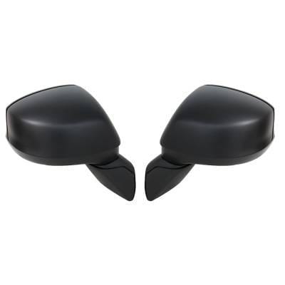 New Door Mirror Pair Compatible With Honda 12-13 Civic Power W/ Heat Ho1320266 Ho57er Ho57el