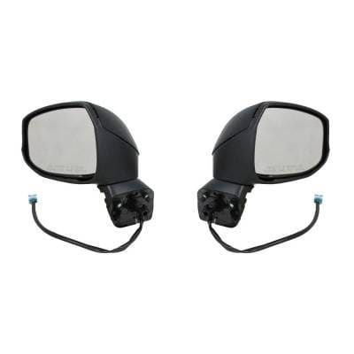 New Door Mirror Pair Compatible With Honda 12-13 Civic Power W/ Heat Ho1320266 Ho57er Ho57el thumbnail 6
