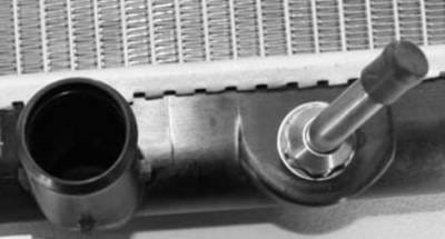 New Radiator Compatible With 2005-2007 Honda Accord 2.4L L4 2354Cc Automatic Transmission thumbnail 4